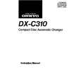 ONKYO DXC310 Owner's Manual cover photo