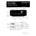 KENWOOD KA-1100D Service Manual cover photo