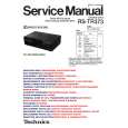 TECHNICS RSTR373M2/E/EB/EG Service Manual cover photo