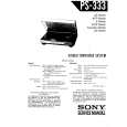 SONY PS333 Service Manual cover photo