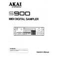 AKAI S900 Owner's Manual cover photo