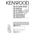 KENWOOD IS-A13 Owner's Manual cover photo