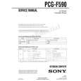 SONY PCGF590 Service Manual cover photo