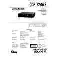 SONY CDPX229ES Service Manual cover photo