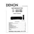 DENON DCD-480 Service Manual cover photo