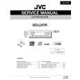 JVC KDLH7R Service Manual cover photo