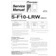 PIONEER S-F10-LRW/XMD/UC Service Manual cover photo