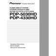 PIONEER PDP-5030HD Owner's Manual cover photo