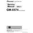 PIONEER GM-X574 Service Manual cover photo