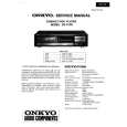 ONKYO DX1700 Service Manual cover photo