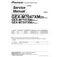 PIONEER GEX-M7047XM Service Manual cover photo