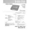 SONY DZ555 Service Manual cover photo