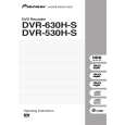 PIONEER DVR-630H-S/RF Owner's Manual cover photo