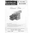 HITACHI VKC1600E Service Manual cover photo