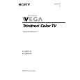 SONY KV-24FV12 Owner's Manual cover photo