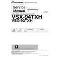 PIONEER VSX-92TXH/KUXJ/CA Service Manual cover photo