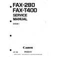 CANON FAX-280 Service Manual cover photo