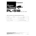 PIONEER PL-518 Service Manual cover photo