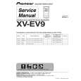 PIONEER XV-EV50/DDRXJ Service Manual cover photo