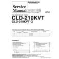 PIONEER CLD210KVT Service Manual cover photo