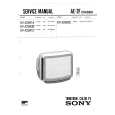 SONY KVX2991A/D Service Manual cover photo