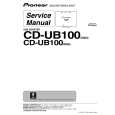 PIONEER CD-UB100/XN/E5 Service Manual cover photo