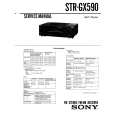 SONY STR-GX590 Service Manual cover photo