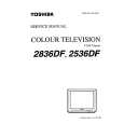 TOSHIBA 2836DF Service Manual cover photo