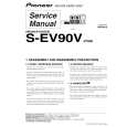 PIONEER S-EV90V/XTM/E Service Manual cover photo