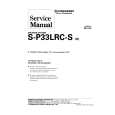 PIONEER SP33LRCS/XE Service Manual cover photo