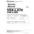 PIONEER VSX-LX60/HDLPWXJ Service Manual cover photo