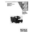 SONY DXC537 VOLUME 2 Service Manual cover photo