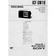 SONY ICF-SW10 Service Manual cover photo